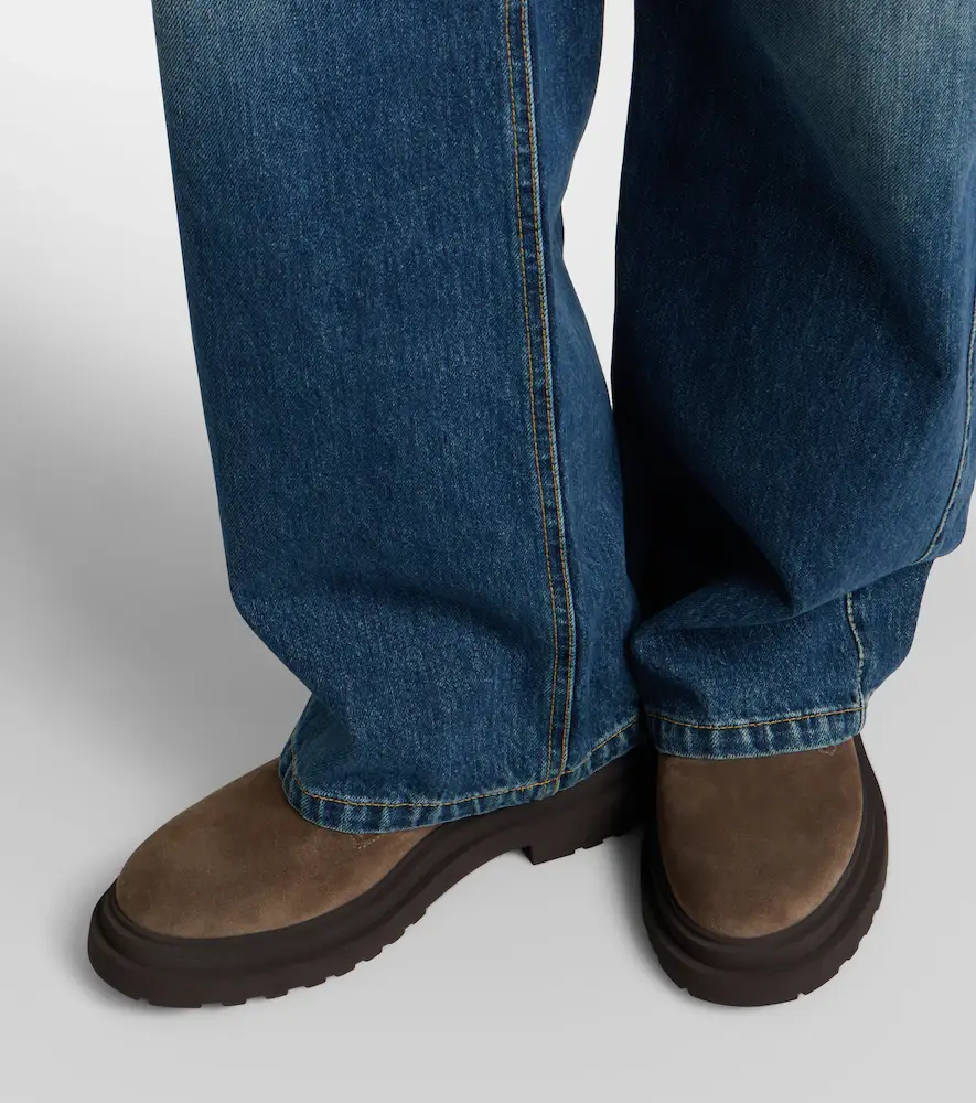 Brunello Cucinelli Monili suede lace-up boots | Thumbnail 5