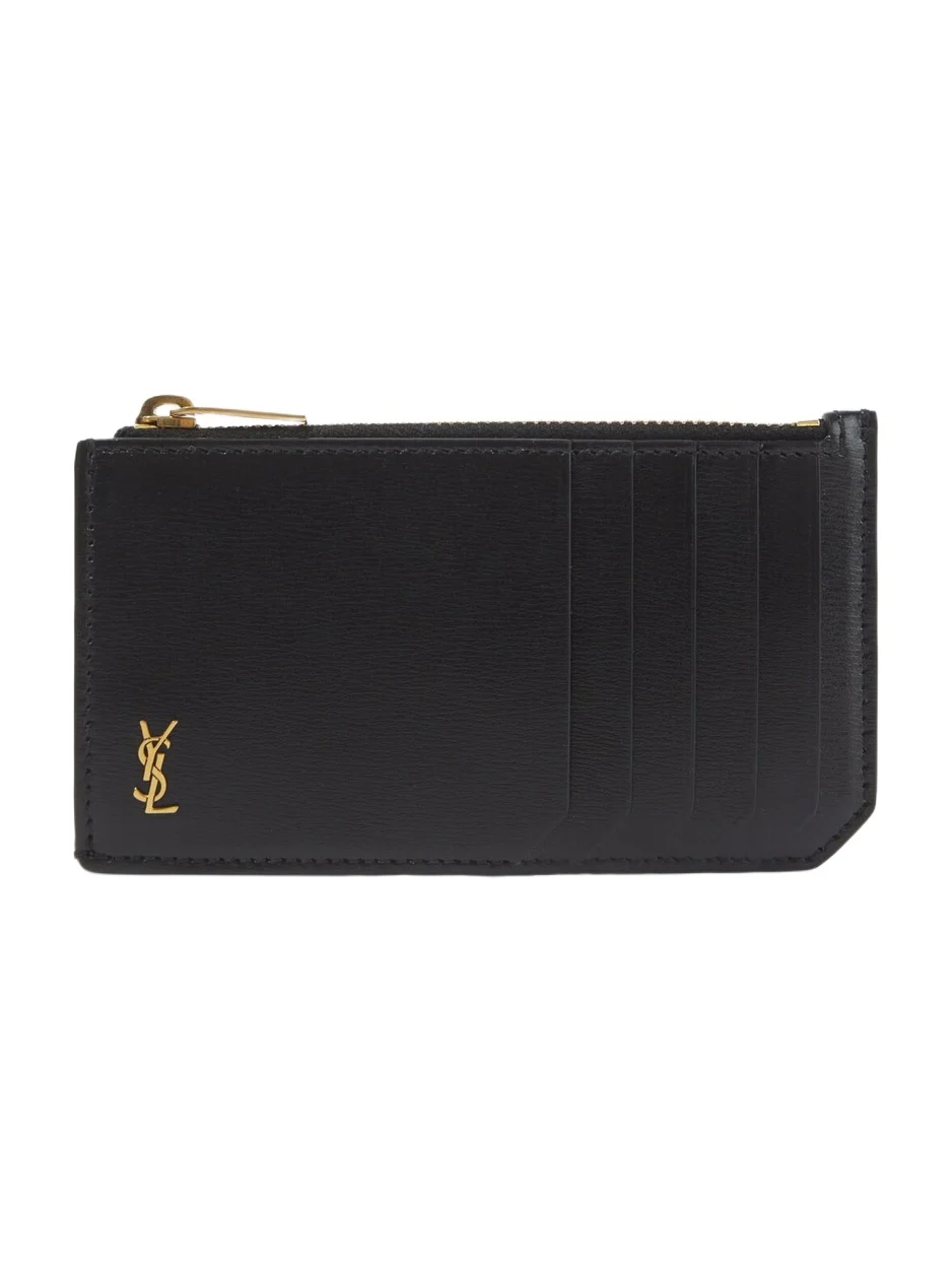 Saint Laurent Cassandre leather wallet