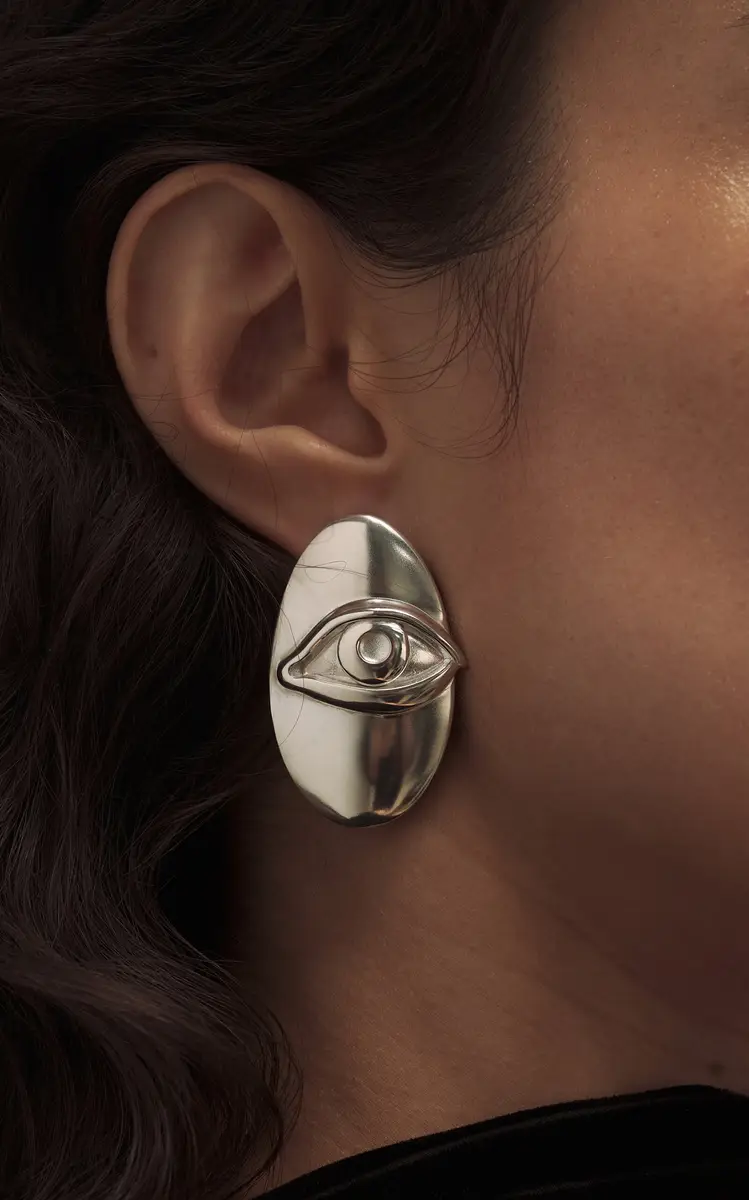 Louis Abel Rumi Sterling Silver Earrings | Thumbnail 3 Louis Abel Rumi Sterling Silver Earrings | Thumbnail 3