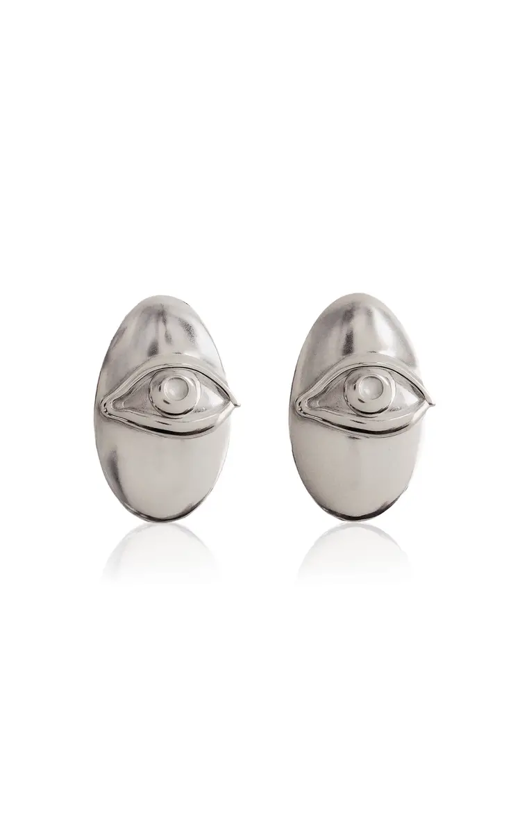 Louis Abel Oval Eye Earrings | Image 1 Louis Abel Oval Eye Earrings | Image 1