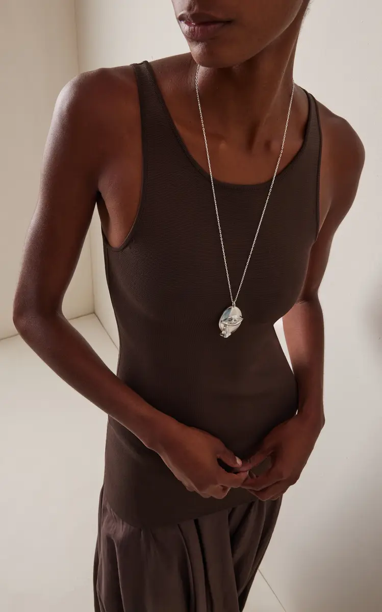 Louis Abel Rumi Sterling Silver Necklace | Thumbnail 2 Louis Abel Rumi Sterling Silver Necklace | Thumbnail 2