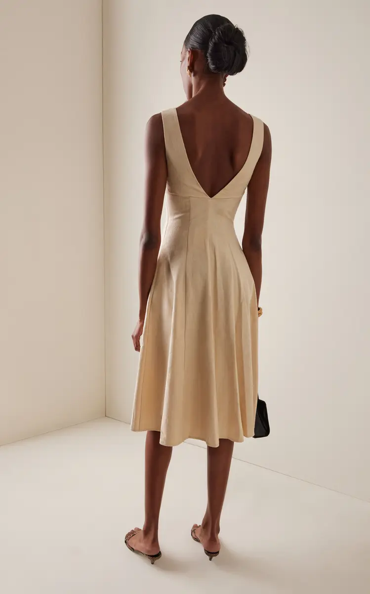 Mirror Palais Dinner’s at 6 Cotton Midi Dress | Thumbnail 4 Mirror Palais Dinner’s at 6 Cotton Midi Dress | Thumbnail 4