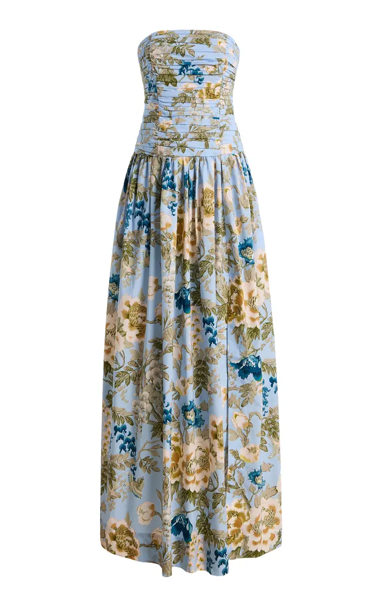Cara Cara Montreal Floral Cotton Gown | Image 1 Cara Cara Montreal Floral Cotton Gown | Image 1