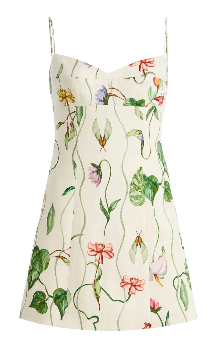 Cara Cara Cherry Linen Mini Dress | Thumbnail 8 Cara Cara Cherry Linen Mini Dress | Thumbnail 8