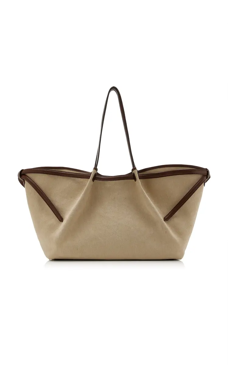 Janessa Leone Justine Canvas Tote Bag | Image 1 Janessa Leone Justine Canvas Tote Bag | Image 1