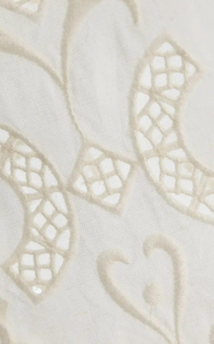 Sea Gardener Embroidered Top | Thumbnail 5