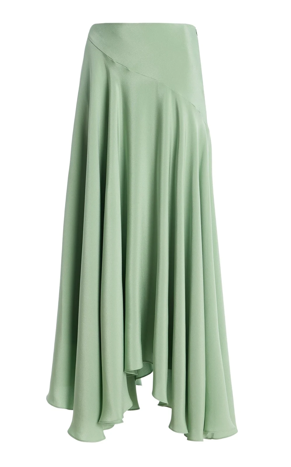 Exclusive Bias Silk-Crepe Midi Skirt Exclusive Bias Silk-Crepe Midi Skirt