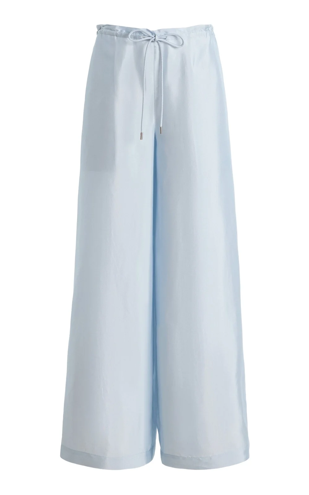 Kallmeyer Exclusive Wesley Drawstring Crepe Wide-Leg Pants
