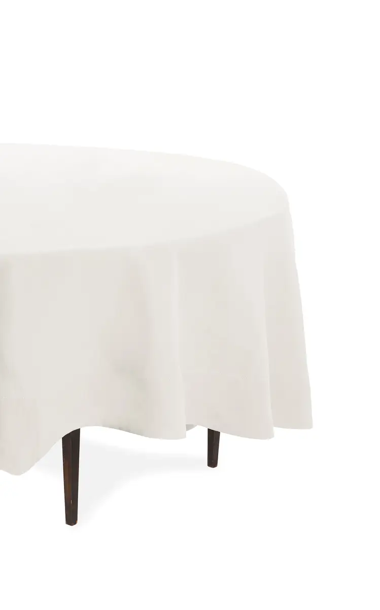 Moda Domus Round Linen Tablecloth - Yellow | Thumbnail 6 Moda Domus Round Linen Tablecloth - Yellow | Thumbnail 6