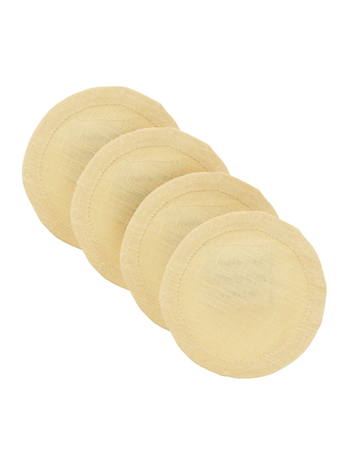 Moda Domus Set-of-Four Linen Coasters