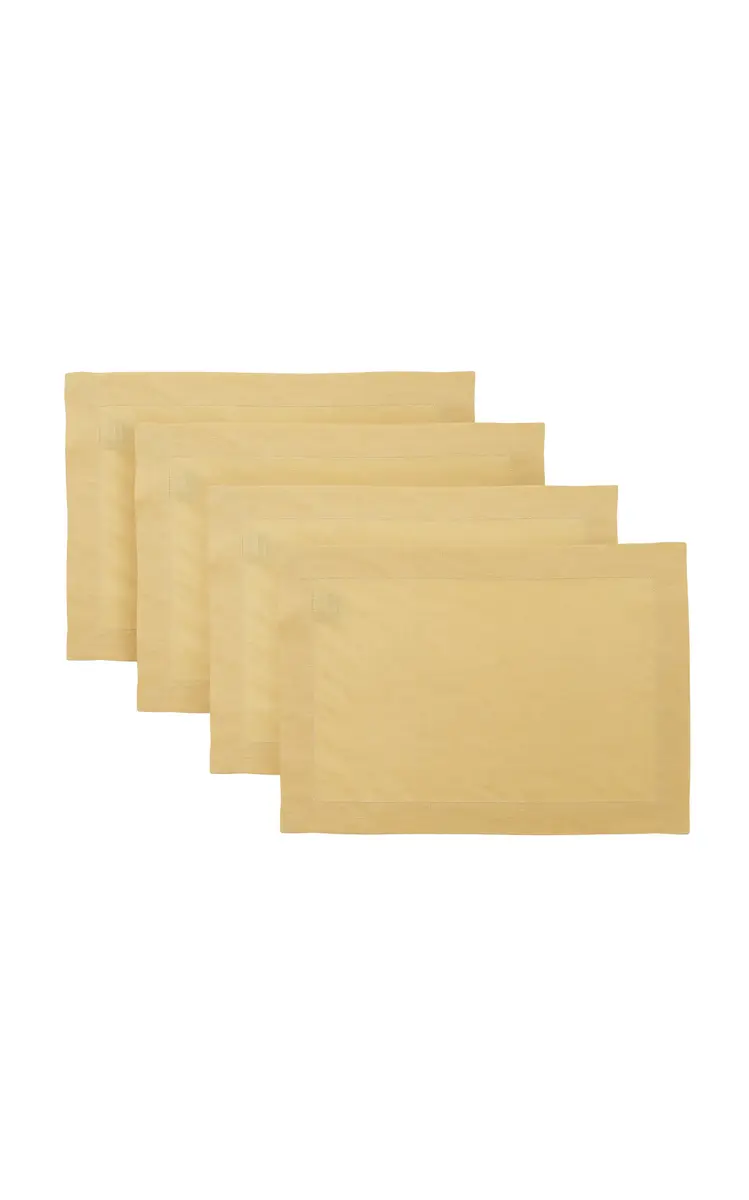 Moda Domus Set-of-Four Linen Placemats | Thumbnail 4