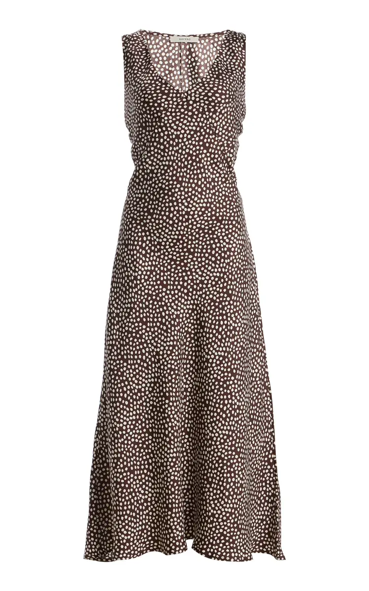 ASCENO The Provence Silk Maxi Dress | Image 1 ASCENO The Provence Silk Maxi Dress | Image 1