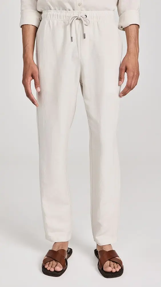 Onia Onia Air Linen Pull-On Pants | Thumbnail 6