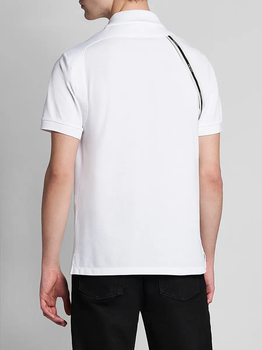 Alexander McQueen Men's Harness Cotton Polo Shirt | Thumbnail 5 Alexander McQueen Men's Harness Cotton Polo Shirt | Thumbnail 5