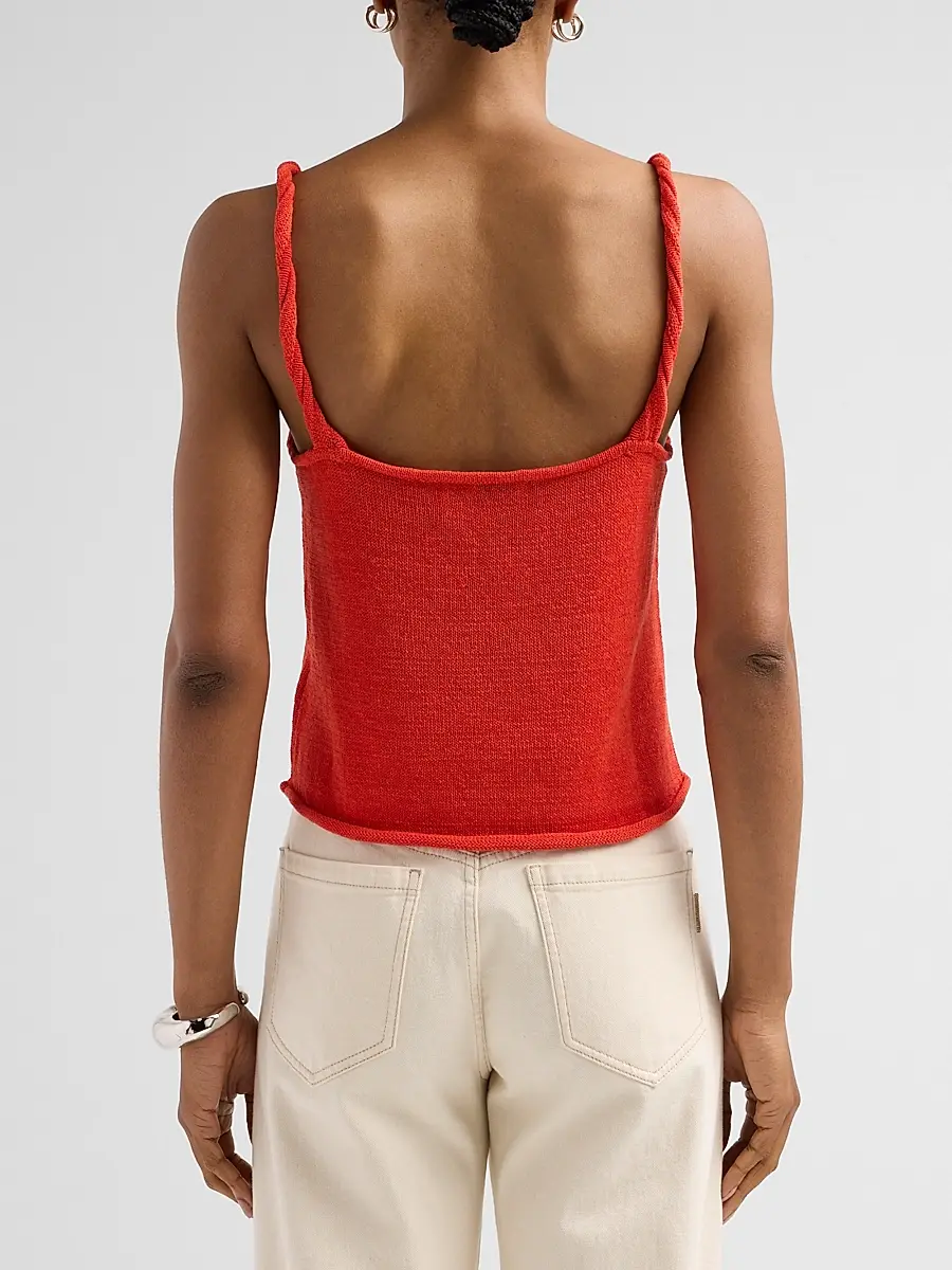 SEROYA Women's Aimee Linen-Cotton Tank | Thumbnail 3