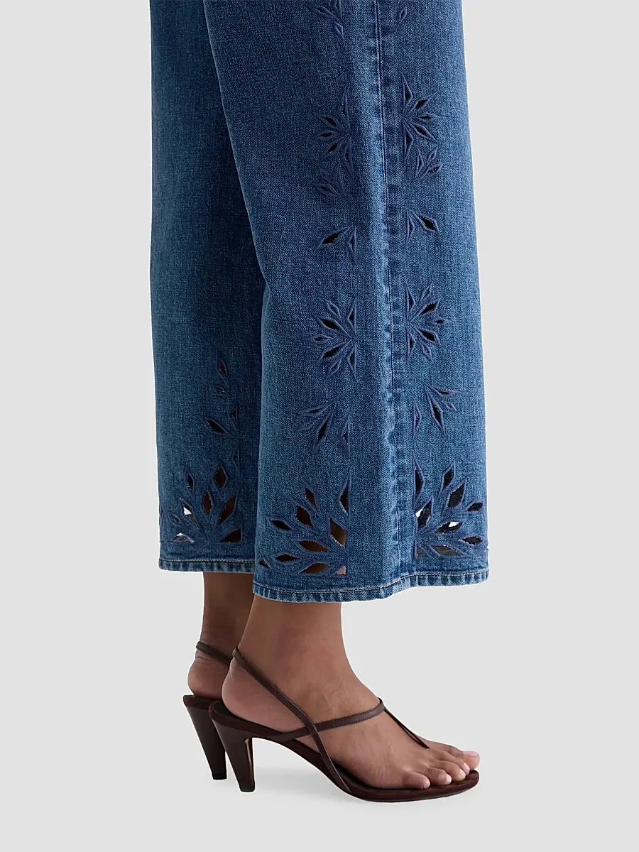 AG Jeans Women's Saige Wide-Leg Crop Jeans | Thumbnail 6 AG Jeans Women's Saige Wide-Leg Crop Jeans | Thumbnail 6
