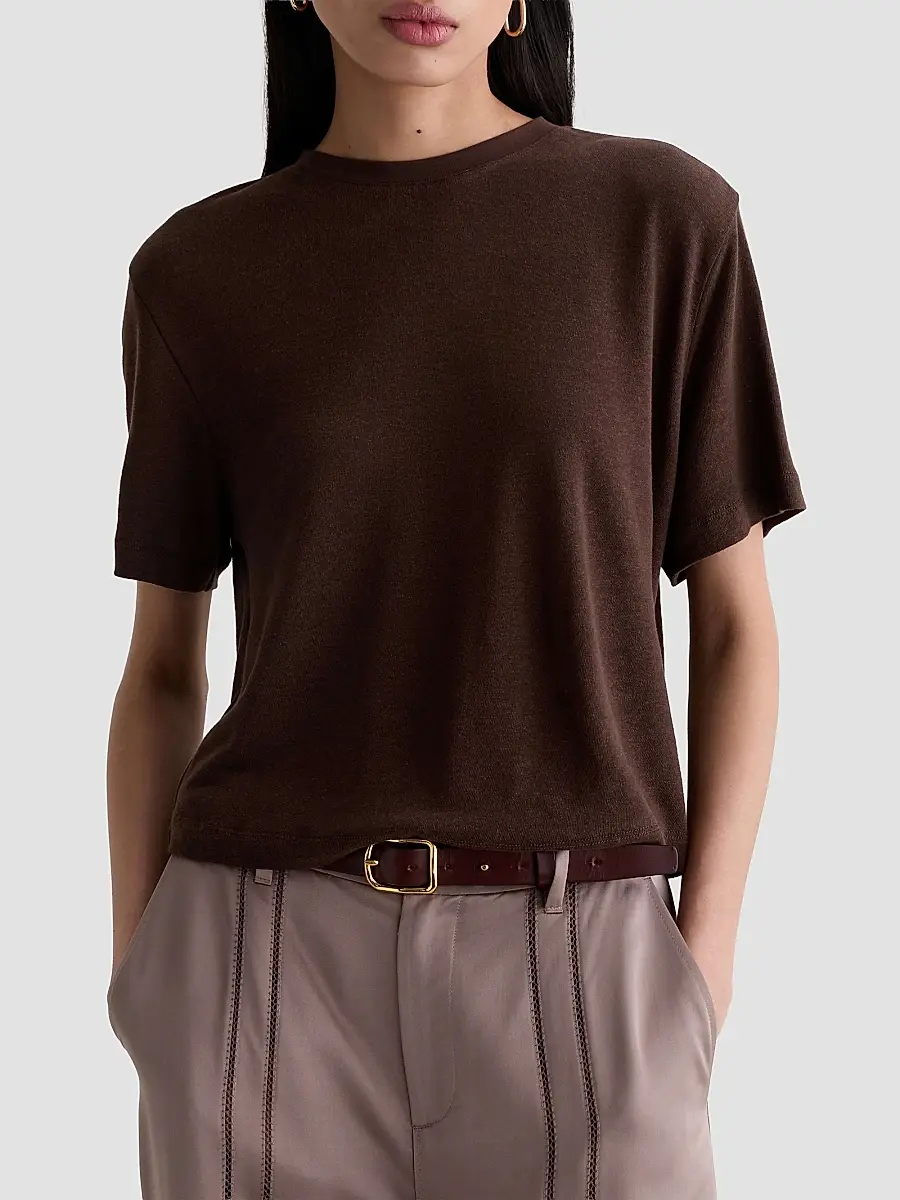 AG Jeans Women's Charli Crewneck T-Shirt | Thumbnail 4 AG Jeans Women's Charli Crewneck T-Shirt | Thumbnail 4