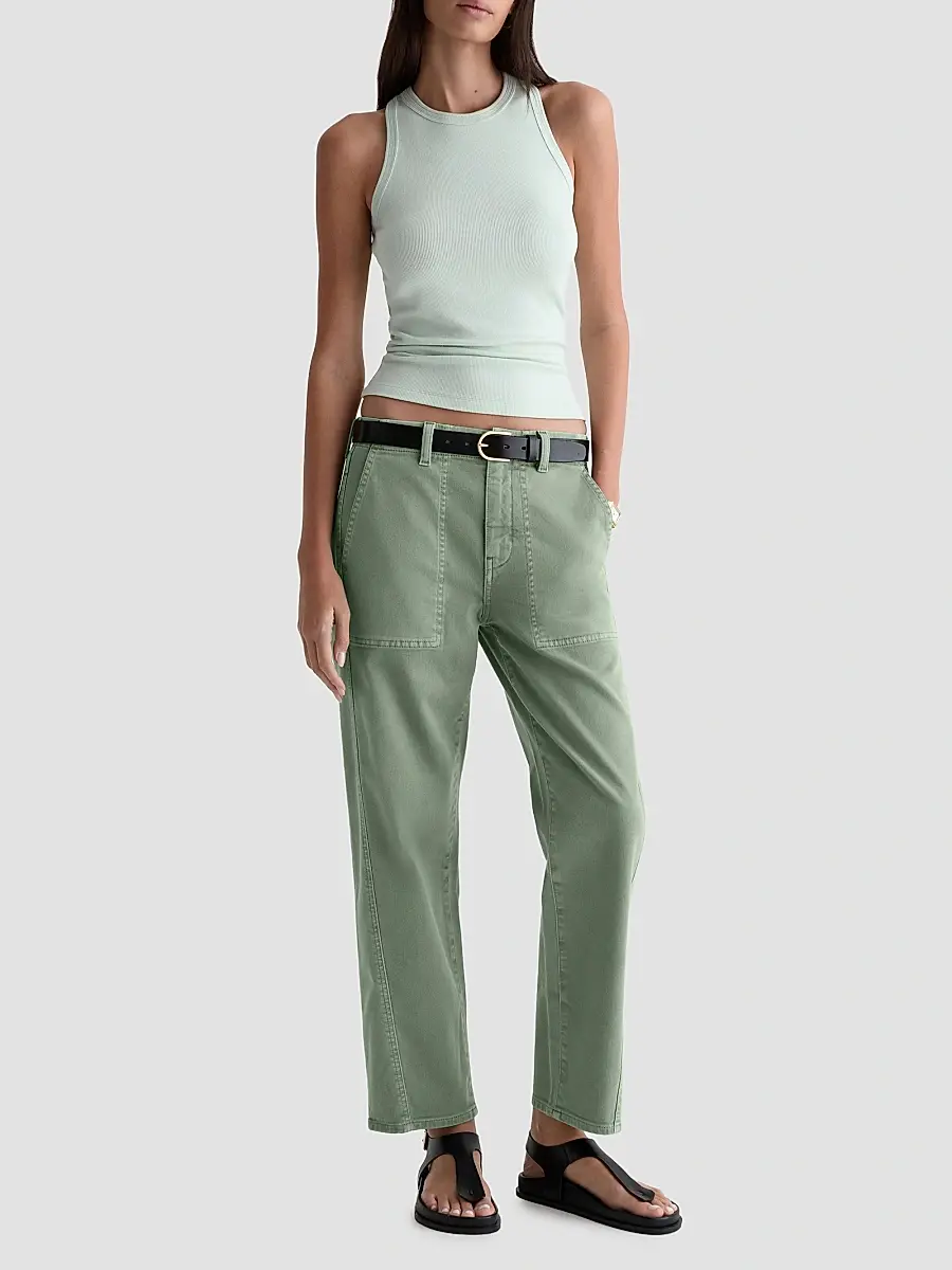 AG Jeans Women's Analeigh Chino Utility Pants | Thumbnail 2