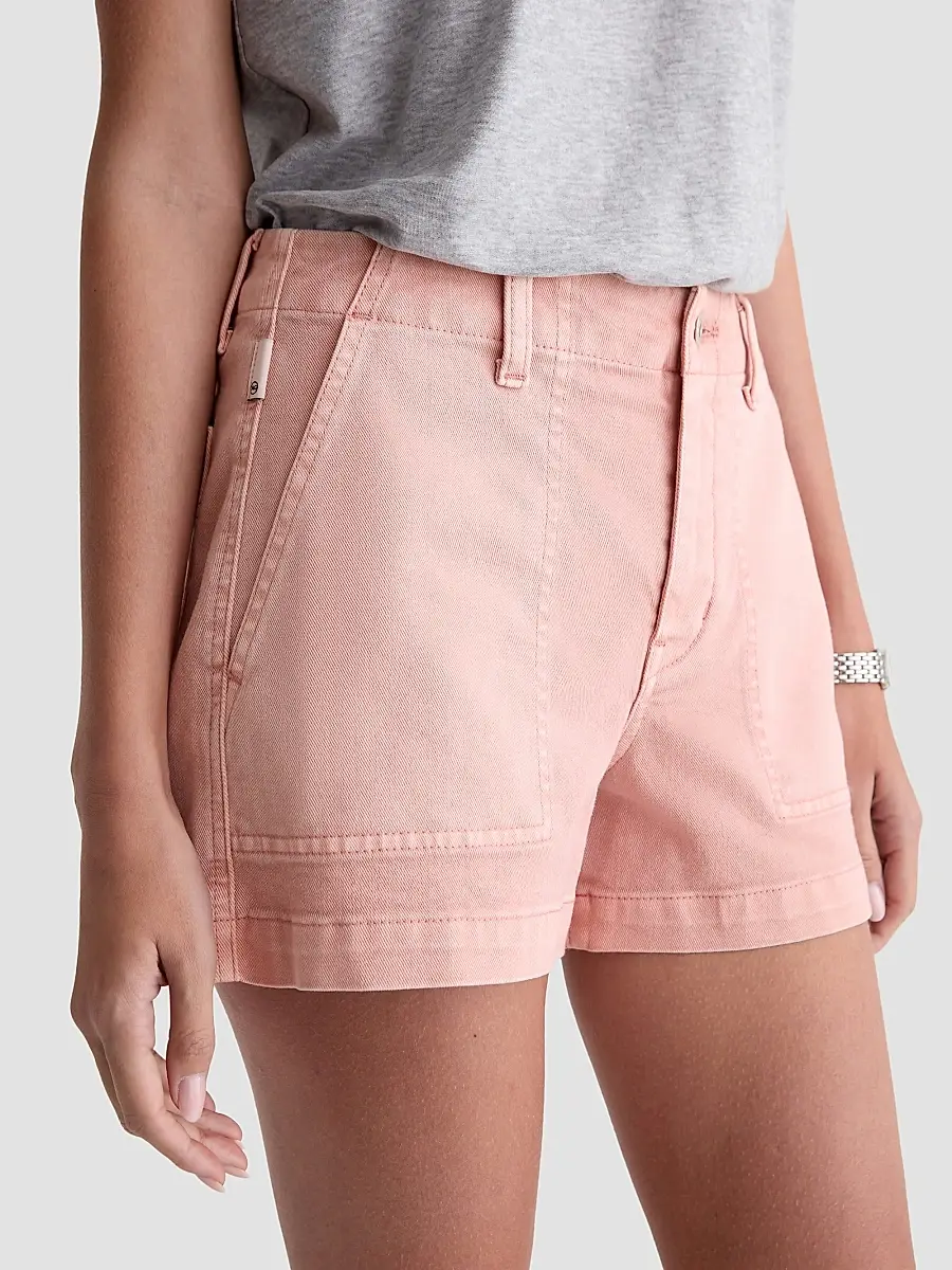 AG Jeans Women's Analeigh Mid-Rise Denim Shorts | Thumbnail 4