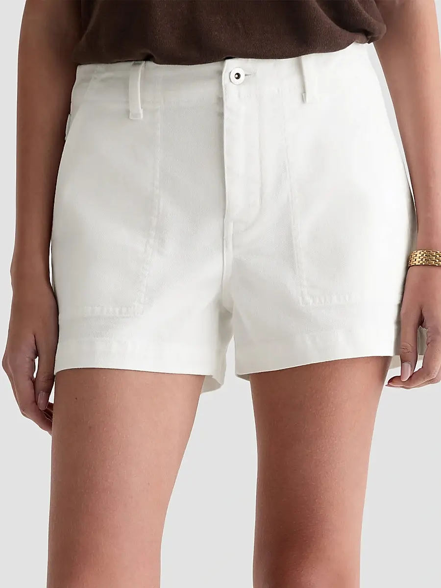 AG Jeans Women's Analeigh Mid-Rise Denim Shorts | Thumbnail 2 AG Jeans Women's Analeigh Mid-Rise Denim Shorts | Thumbnail 2