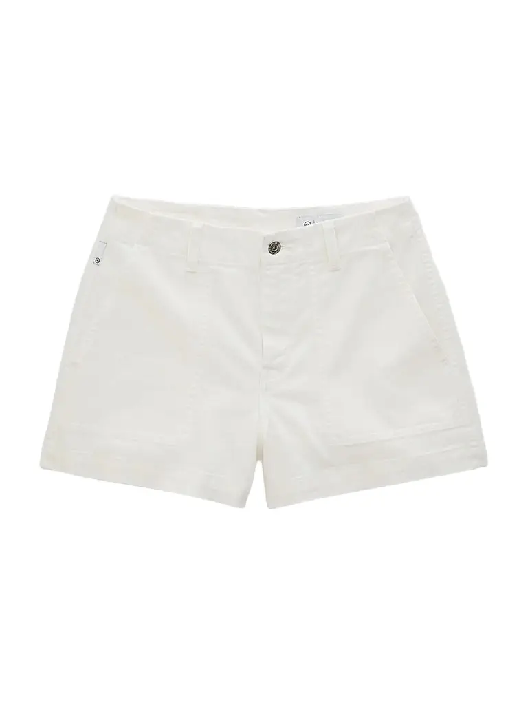 AG Jeans Women's Analeigh Mid-Rise Denim Shorts - Powder - Size 32 | Image 1 AG Jeans Women's Analeigh Mid-Rise Denim Shorts - Powder - Size 32 | Image 1