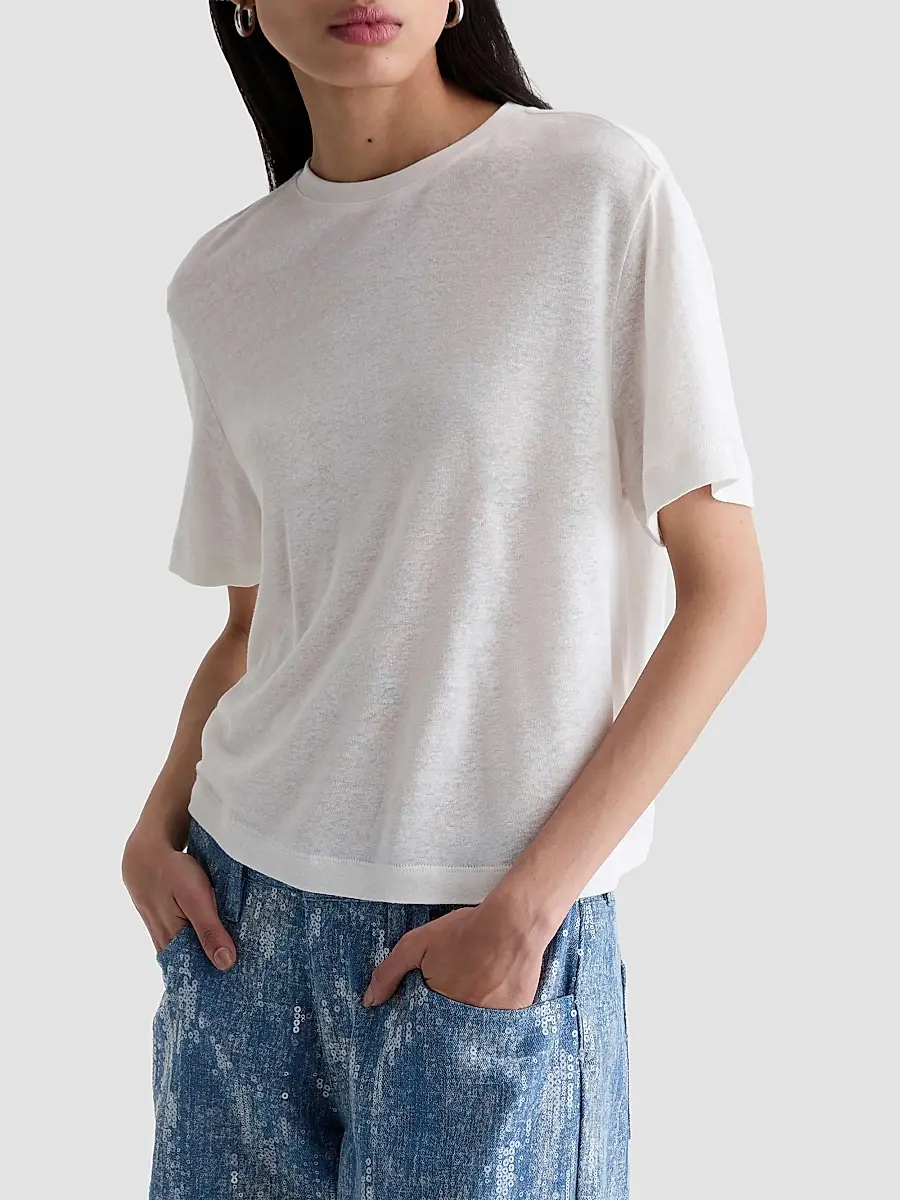 AG Jeans Women's Charli Crewneck T-Shirt | Thumbnail 7 AG Jeans Women's Charli Crewneck T-Shirt | Thumbnail 7