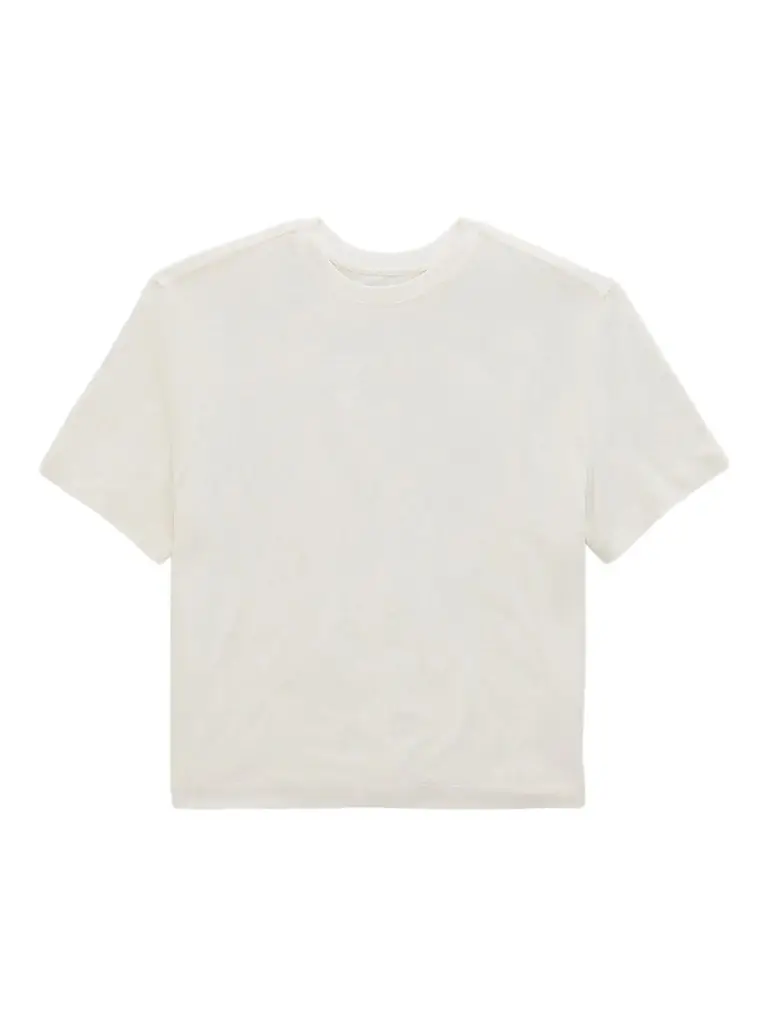 AG Jeans Women's Charli Crewneck T-Shirt - Powder | Image 1 AG Jeans Women's Charli Crewneck T-Shirt - Powder | Image 1