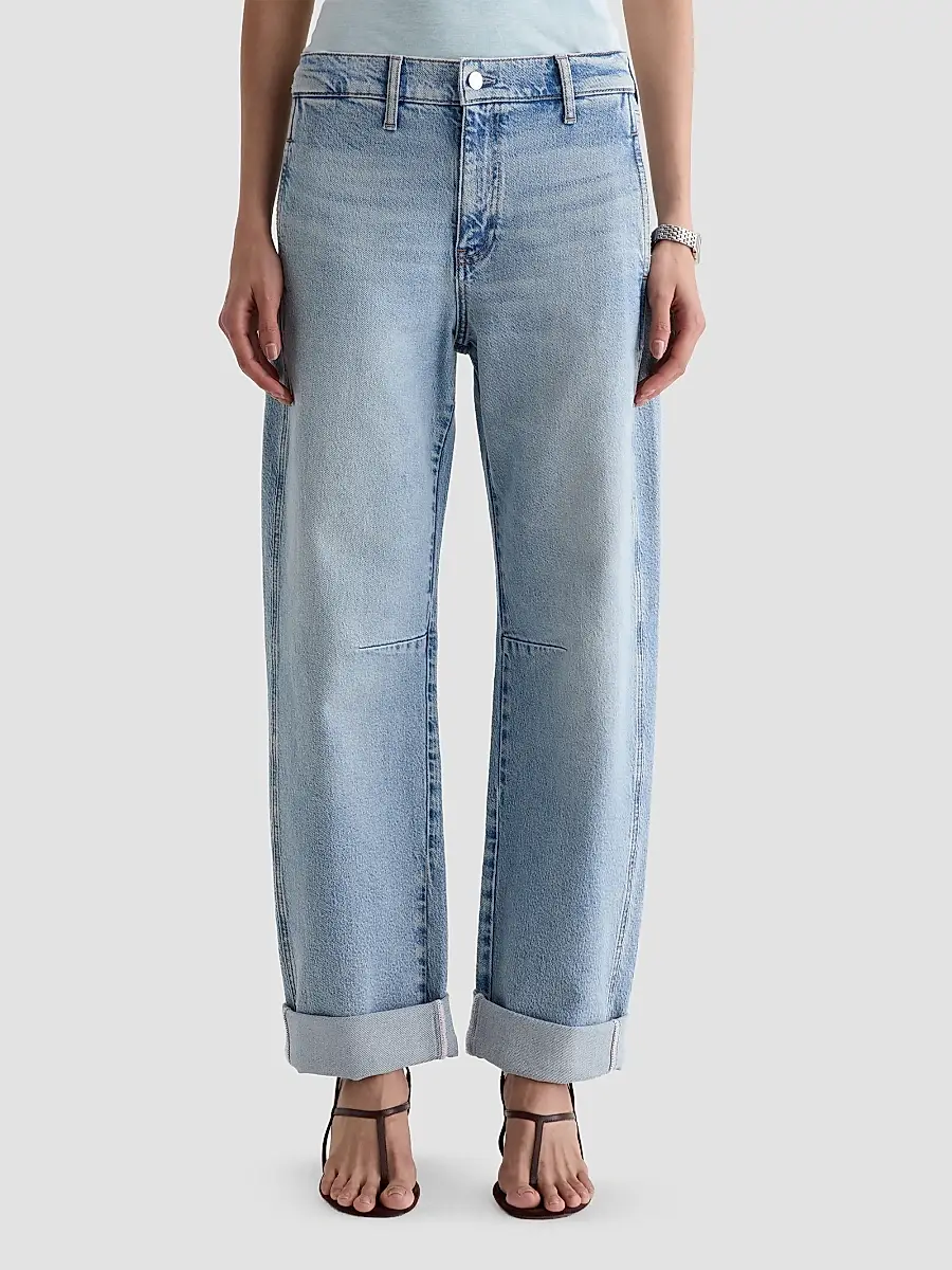 AG Jeans Women's Mercer Barrel-Leg Jeans | Thumbnail 4