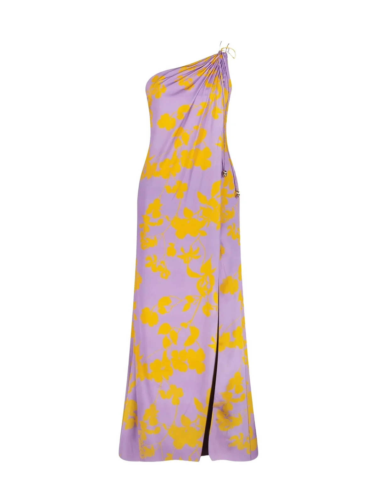 Women's Floral One-Shoulder Maxi Dress Women's Floral One-Shoulder Maxi Dress
