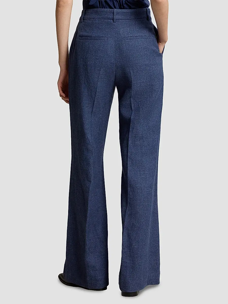 Polo Ralph Lauren Women's Beaton Linen-Cotton Pants | Thumbnail 3 Polo Ralph Lauren Women's Beaton Linen-Cotton Pants | Thumbnail 3
