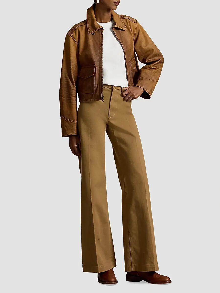 Polo Ralph Lauren Women's Beaton Stretch Cotton Pants | Thumbnail 2