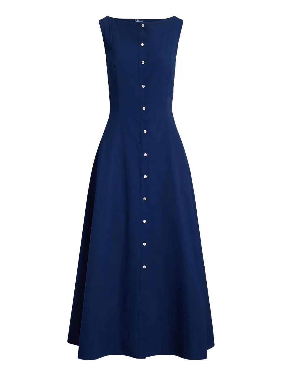 Women's Paneled Cotton Maxi Dress