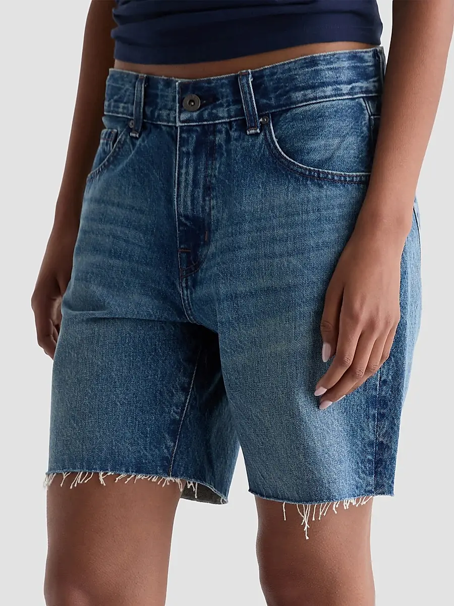 AG Jeans Women's Ex-Boyfriend Denim Shorts | Thumbnail 2 AG Jeans Women's Ex-Boyfriend Denim Shorts | Thumbnail 2
