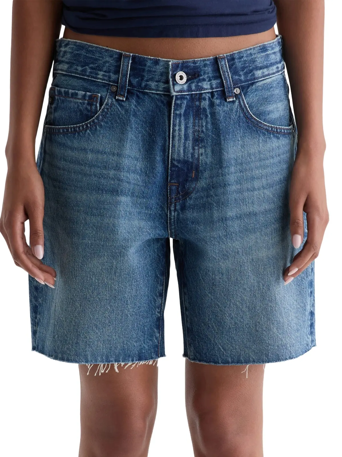 AG Jeans Women's Ex-Boyfriend Denim Shorts