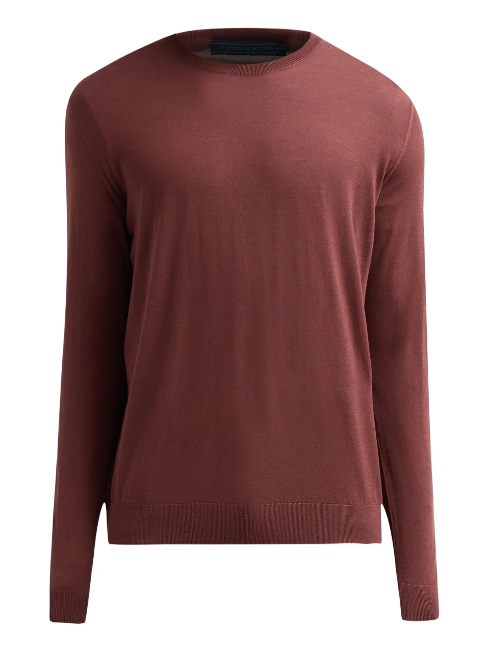 Men's Fine-Gauge Wool Knit Crewneck Sweater Men's Fine-Gauge Wool Knit Crewneck Sweater