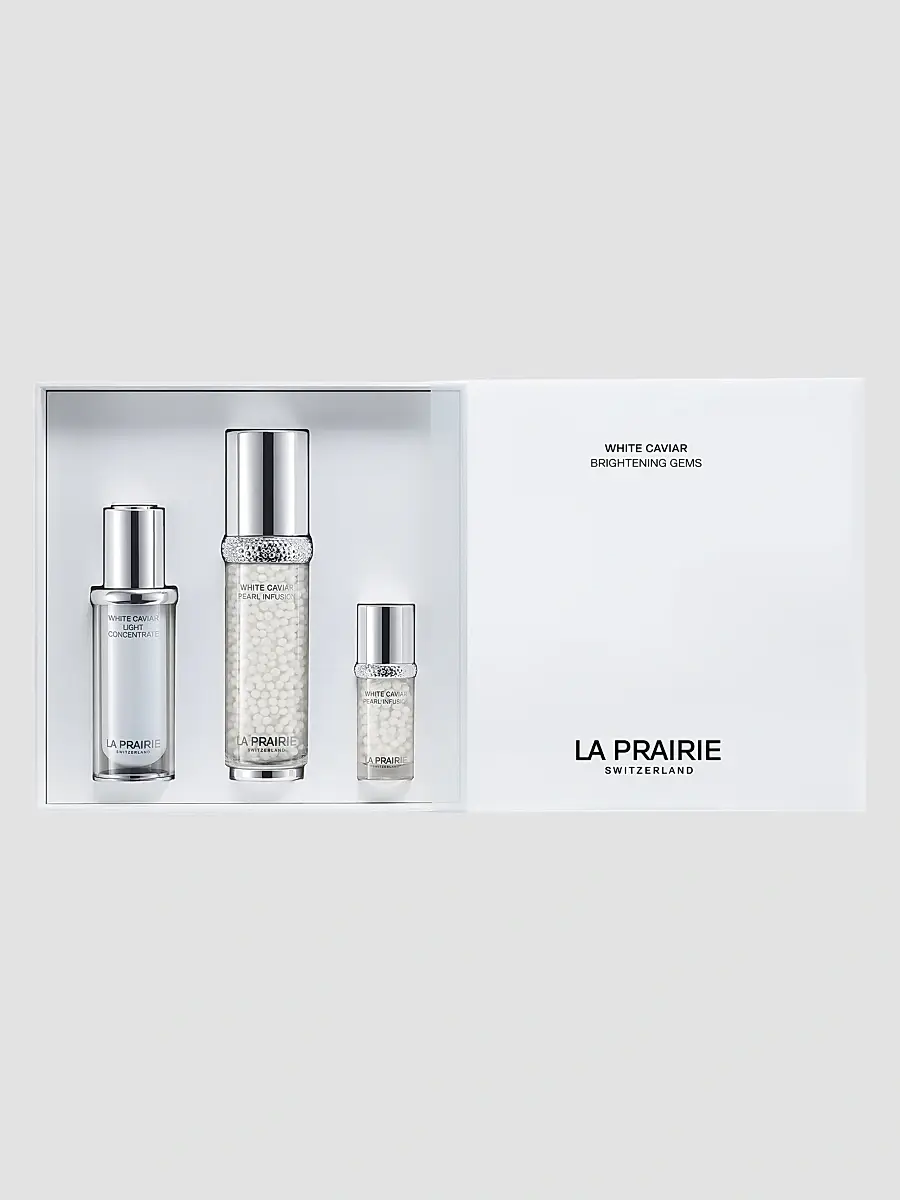 La Prairie White Caviar 3-Piece Brightening Gems Ritual | Thumbnail 3 La Prairie White Caviar 3-Piece Brightening Gems Ritual | Thumbnail 3