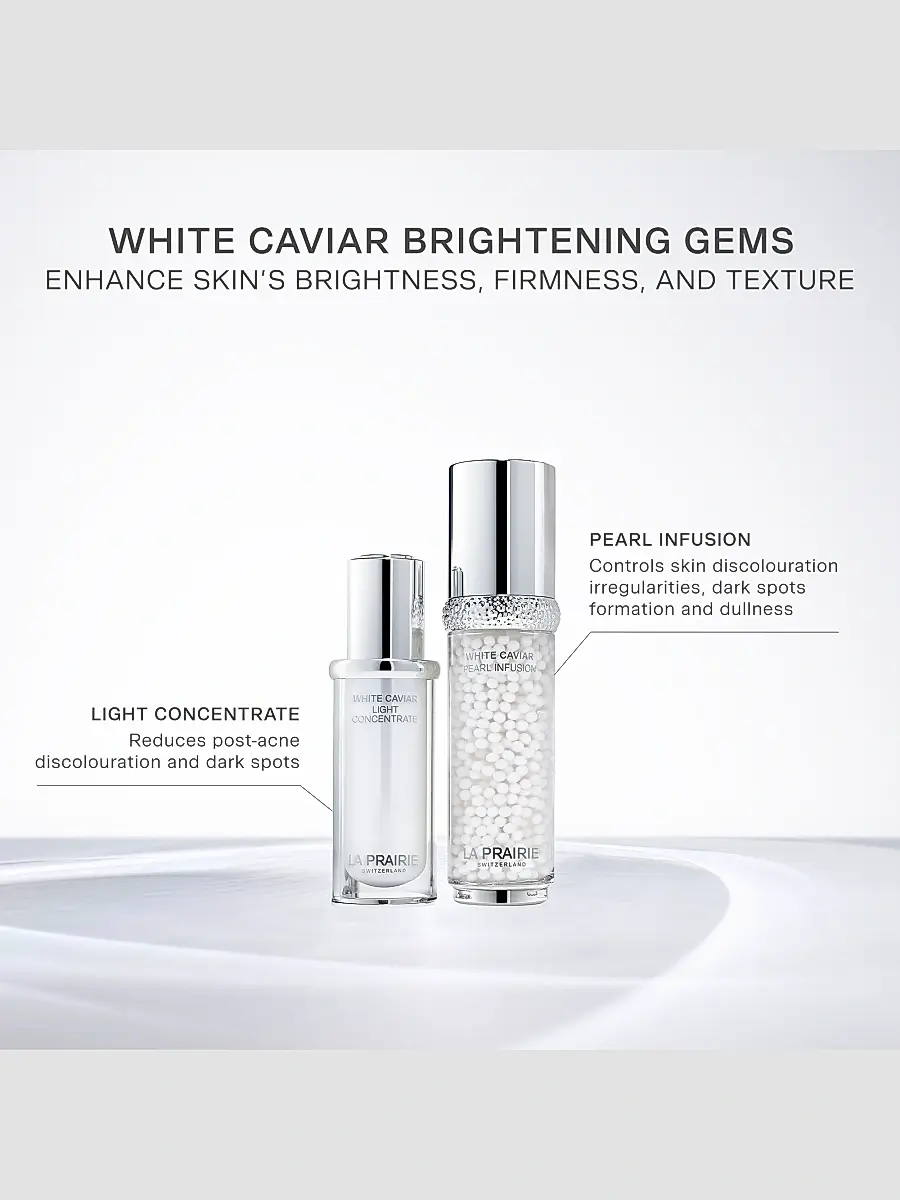La Prairie White Caviar 3-Piece Brightening Gems Ritual | Thumbnail 4 La Prairie White Caviar 3-Piece Brightening Gems Ritual | Thumbnail 4