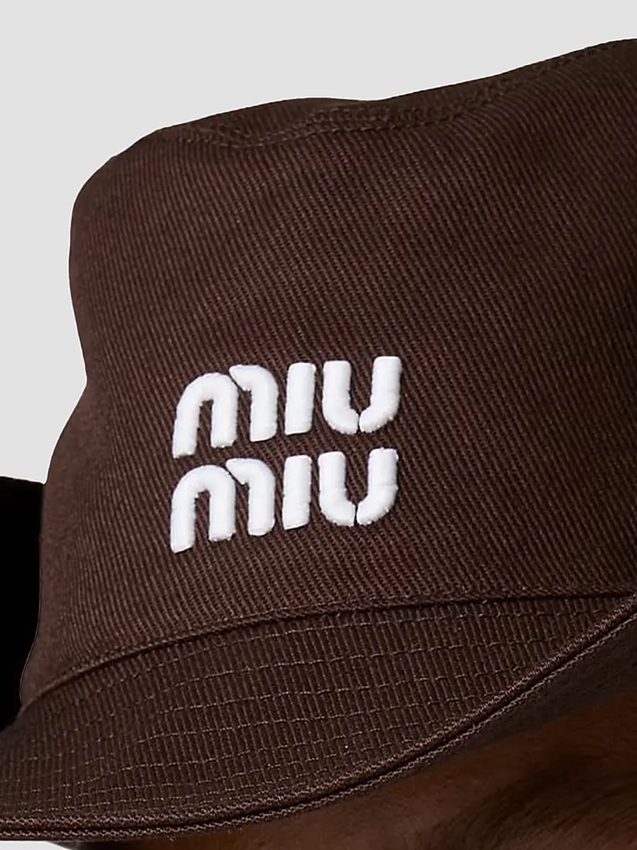 Miu Miu Women's Drill Cowboy Hat | Thumbnail 2