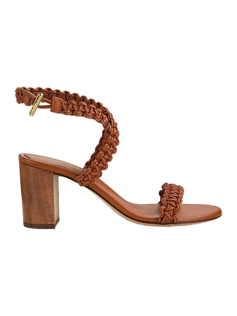 Women's 70MM Woven Leather Sandals Women's 70MM Woven Leather Sandals