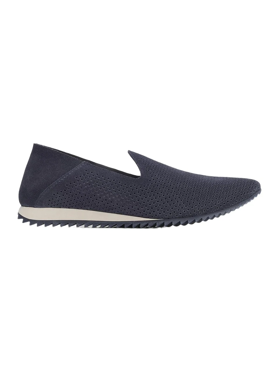 PEDRO GARCIA Women's Cristiane Perforated Suede Loafers