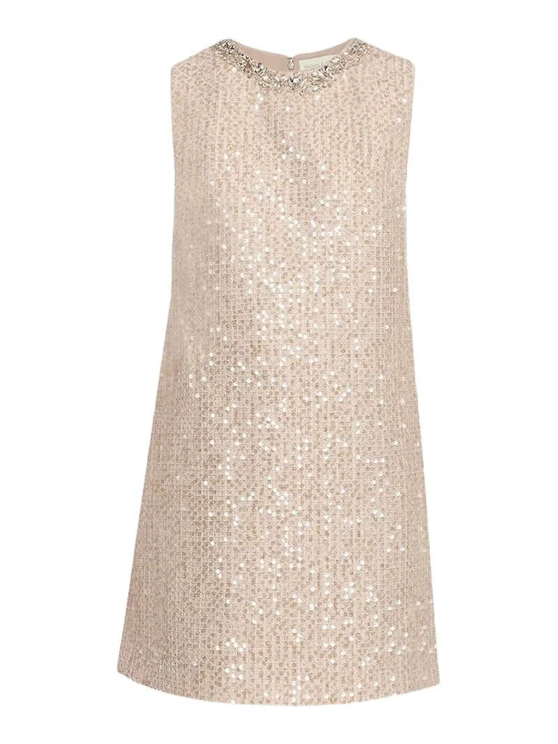 SACHIN & BABI Women's Uma Crystal-Embellished Sequin Minidress