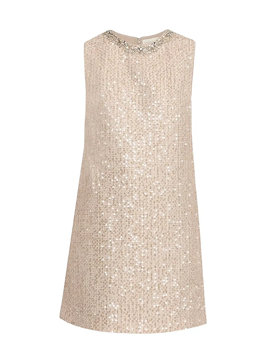 SACHIN & BABI Women's Uma Crystal-Embellished Sequin Minidress