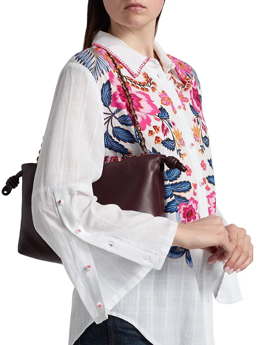 Johnny Was Women's Lirielle Floral Button-Front Shirt | Thumbnail 6 Johnny Was Women's Lirielle Floral Button-Front Shirt | Thumbnail 6