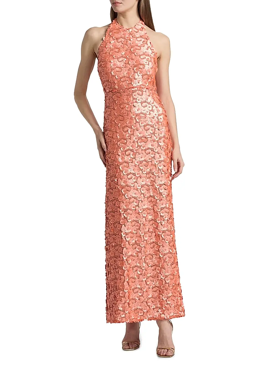 Ramy Brook Women's Kinsley Floral Sequined Mini Dress | Thumbnail 2 Ramy Brook Women's Kinsley Floral Sequined Mini Dress | Thumbnail 2