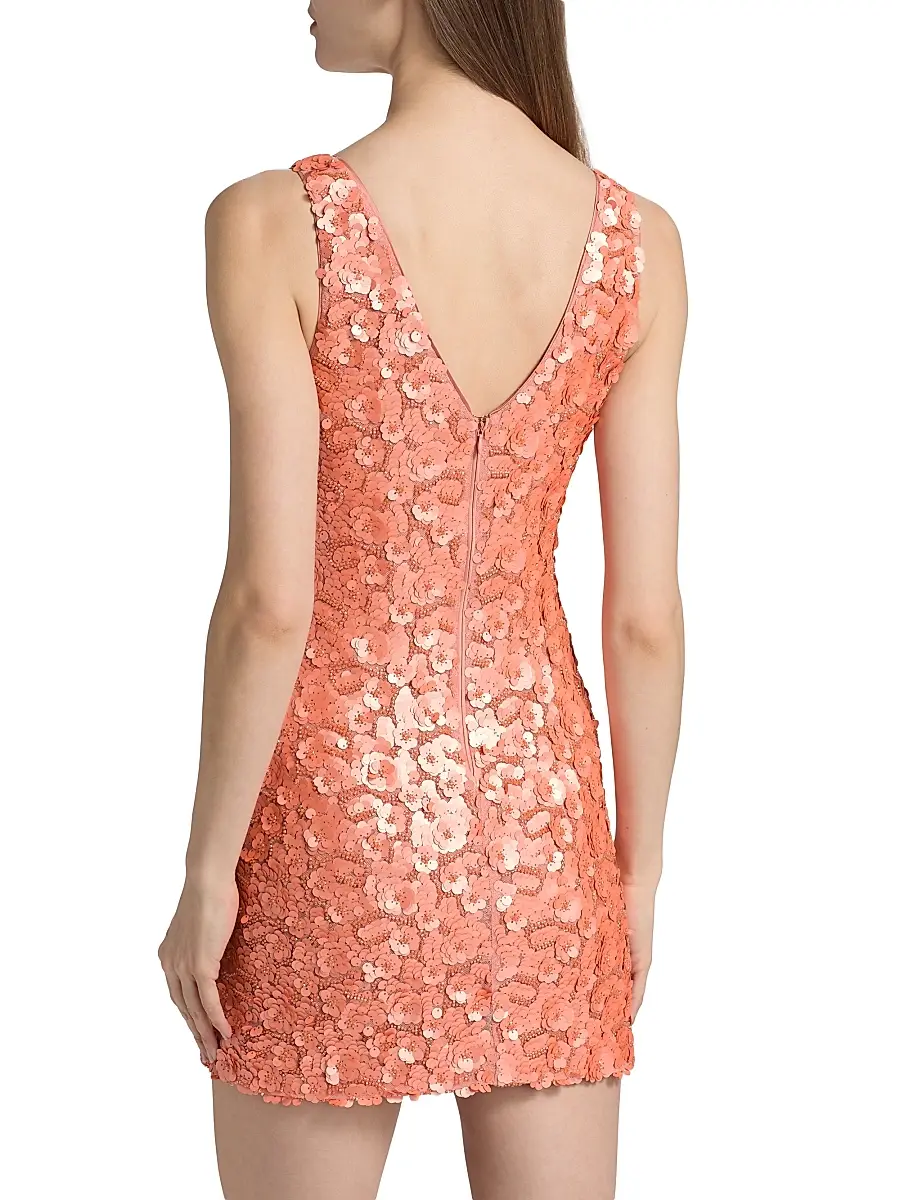 Ramy Brook Women's Kinsley Floral Sequin Halter Gown | Thumbnail 5 Ramy Brook Women's Kinsley Floral Sequin Halter Gown | Thumbnail 5