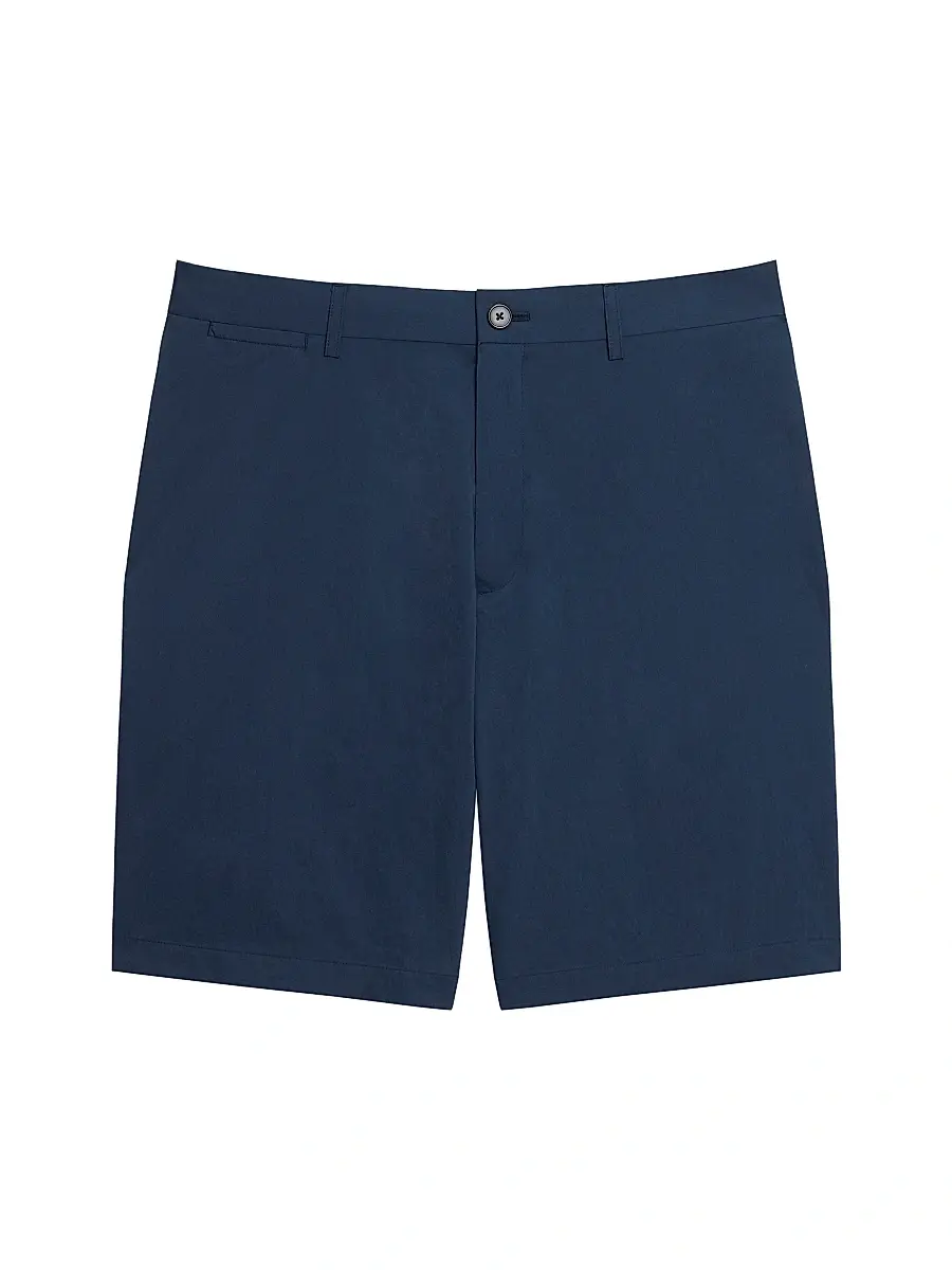 Theory Men's Stretch-Nylon Shorts - Nocturne Navy - Size 40 | Image 1 Theory Men's Stretch-Nylon Shorts - Nocturne Navy - Size 40 | Image 1