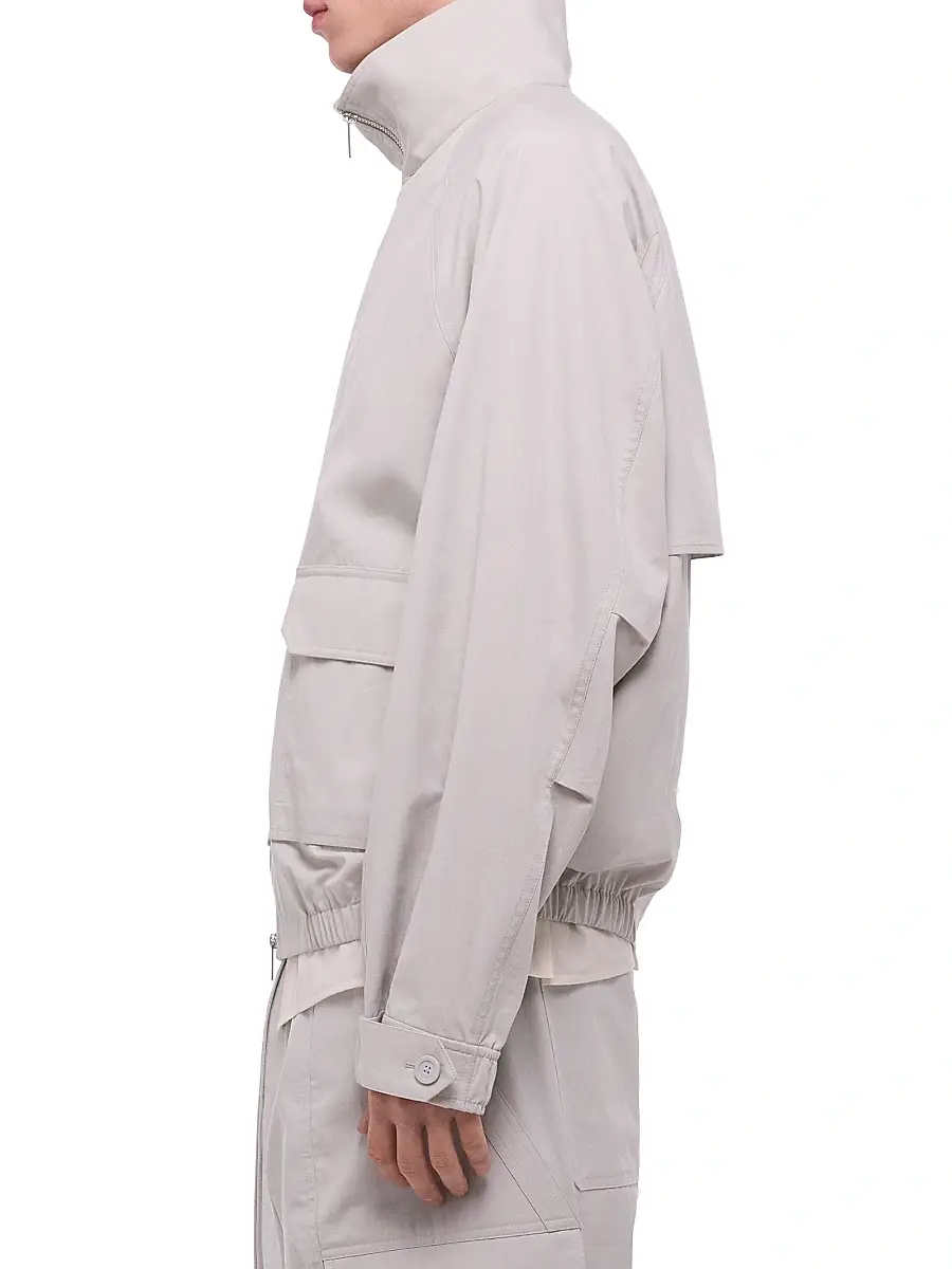 Helmut Lang Men's Utility Twill Jacket | Thumbnail 3 Helmut Lang Men's Utility Twill Jacket | Thumbnail 3