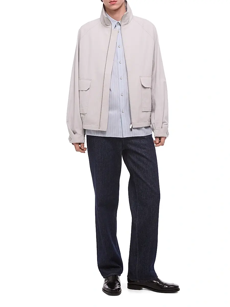 Helmut Lang Men's Utility Twill Jacket | Thumbnail 6 Helmut Lang Men's Utility Twill Jacket | Thumbnail 6