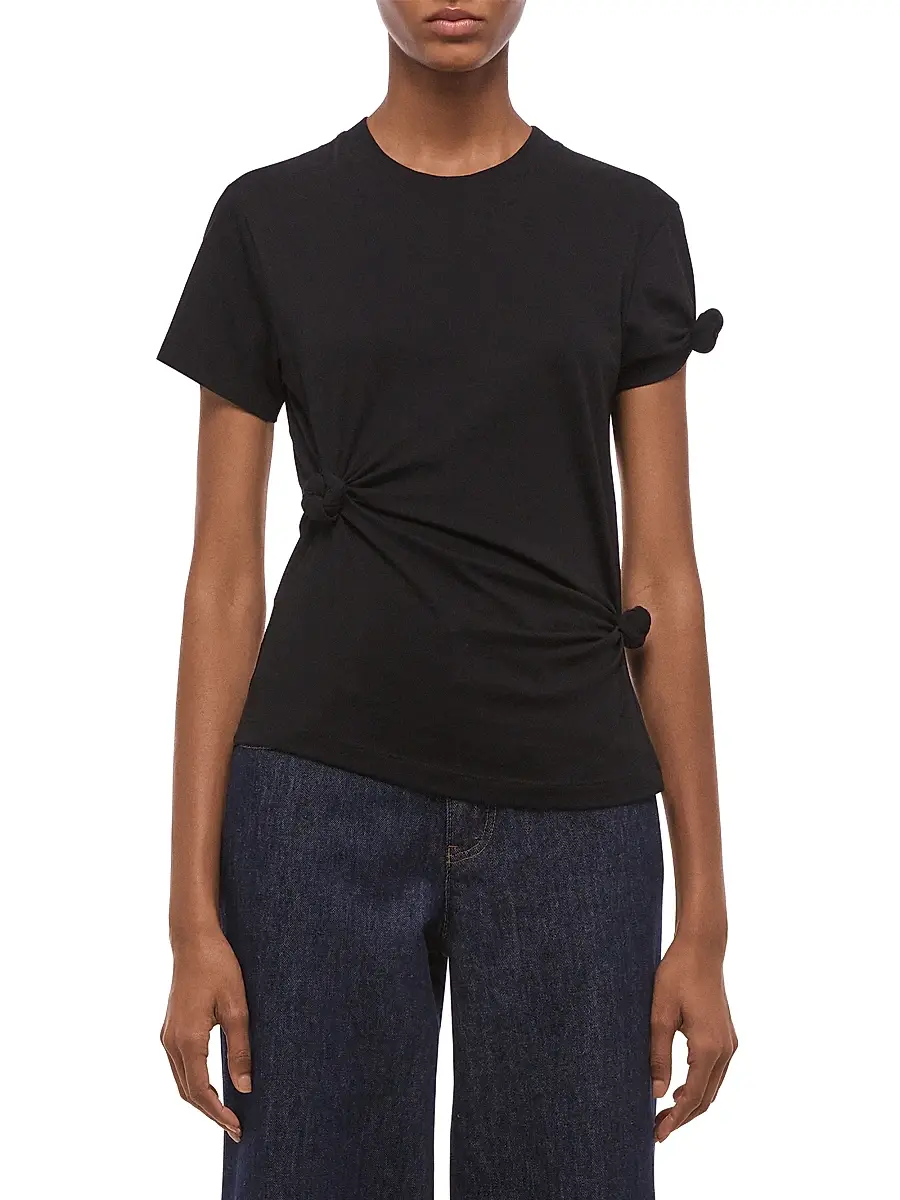 Helmut Lang Women's Knot Baby T-Shirt | Thumbnail 3 Helmut Lang Women's Knot Baby T-Shirt | Thumbnail 3