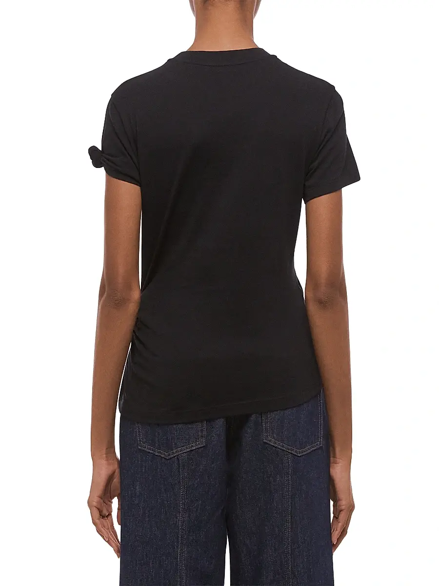 Helmut Lang Women's Knot Baby T-Shirt | Thumbnail 4 Helmut Lang Women's Knot Baby T-Shirt | Thumbnail 4